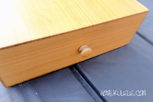 KM Ukuleles Boatpaddle Soprano Ukulele base