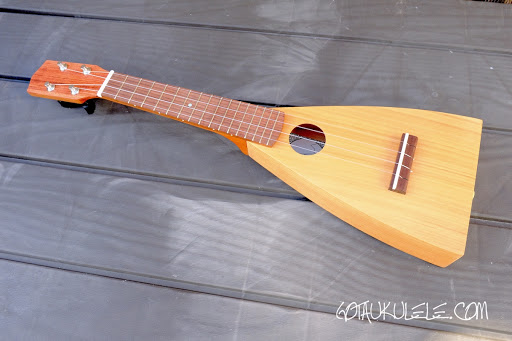 KM Ukuleles Boatpaddle Soprano Ukulele